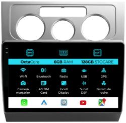 NavStore Navigatie Volkswagen Touran (2003 - 2014), 10 Inch, 6Gb Ram, 128Gb Stocare, Android Auto, Carplay (C8333)