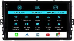 NavStore Navigatie Dedicata Volkswagen T-Roc (2017 - 2025), 9 Inch, 8Gb Ram, 256Gb Stocare, Android Auto, Carplay (C8421)