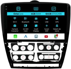 NavStore Navigatie Dedicata Skoda Octavia 2 (2004 - 2013), 10 Inch, 4Gb Ram, 64Gb Stocare, Android Auto, Carplay (C8599)