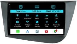 NavStore Navigatie Dedicata Seat Leon (2005 - 2012), 9 Inch, 2Gb Ram, 32Gb Stocare, Android Auto, Carplay (C9157)