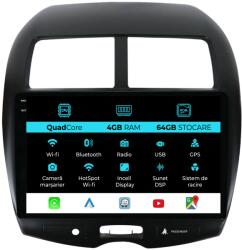 NavStore Navigatie Mitsubishi ASX (2010 - 2019), QuadCore, 10 Inch, 4Gb Ram, 64Gb Stocare, Android Auto, Carplay (C9173)