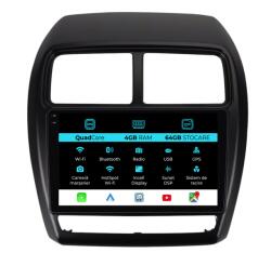 NavStore Navigatie Mitsubishi ASX (2010 - 2019), QuadCore, 9 Inch, 4Gb Ram, 64Gb Stocare, Android Auto, Carplay (C9198)