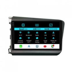 NavStore Navigatie Honda Civic IX Sedan (2011 - 2015), QuadCore, 9 Inch, 4Gb Ram, 64Gb Stocare, Android Auto, Carplay (C9243)