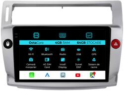 NavStore Navigatie Citroen C4 (2004 - 2012), 9 Inch, 4Gb Ram, 64Gb Stocare, Android Auto, Carplay (C9295)