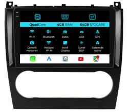 NavStore Navigatie Dedicata Mercedes C-Class W203 CLK W209 (2000 - 2011), QuadCore, 9Inch, 4Gb Ram, 64Gb Stocare, Carplay (C9388)