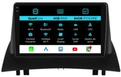NavStore Navigatie Dedicata Renault Megane 2 (2002 - 2009), QuadCore, 9 Inch, 4Gb Ram, 64Gb Stocare, Android Auto, Carplay (C9590)