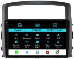 NavStore Navigatie Mitsubishi Pajero (2006 - 2014), 9 Inch, 2Gb Ram, 32Gb Stocare, Android Auto, Carplay (C9763)