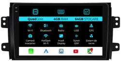 NavStore Navigatie Suzuki SX4 (2006 - 2014), QuadCore, 9 Inch, 4Gb Ram, 64Gb Stocare, Android Auto, Carplay (C9929)