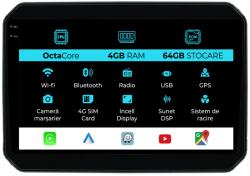 NavStore Navigatie Suzuki Ignis (2016 - 2025), 9 Inch, 4Gb Ram, 64Gb Stocare, Android Auto, Carplay (C9955)