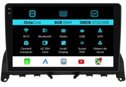 NavStore Navigatie Mercedes C-Class W204 S204 (2006 - 2013), 9Inch, 6Gb Ram, 128Gb Stocare, Carplay (C10009)