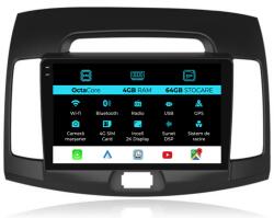 NavStore Navigatie Dedicata Hyundai Elantra (2006 - 2011), 2K, 4Gb Ram, 64Gb Stocare, Android Auto, Carplay (C10209)
