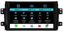 NavStore Navigatie Suzuki SX4 (2006 - 2014), 2K, 4Gb Ram, 64Gb Stocare, Android Auto, Carplay (C10233)