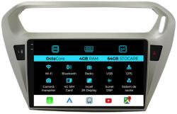 NavStore Navigatie Dedicata Citroen C-Elysee (2013 - 2018), 2K, 4Gb Ram, 64Gb Stocare, Android Auto, Carplay (C10464)