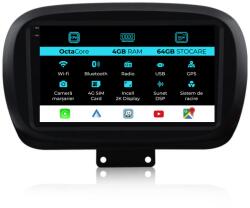 NavStore Navigatie Fiat 500X (2014 - 2020), 2K, 4Gb Ram, 64Gb Stocare, Android Auto, Carplay (C10512)