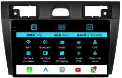 NavStore Navigatie Ford Fiesta (2004 - 2009), 2K, 4Gb Ram, 64Gb Stocare, Android Auto, Carplay (C10598)