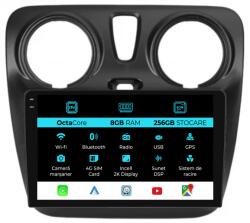 NavStore Navigatie Dacia Dokker (2010 - 2020), 2K, 8Gb Ram, 256Gb Stocare, Android Auto, Carplay (C10689)