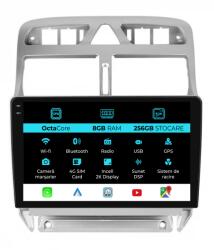 NavStore Navigatie Dedicata Peugeot 307 (2000 - 2013), 2K, 8Gb Ram, 256Gb Stocare, Android Auto, Carplay (C10252)