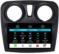 NavStore Navigatie Dacia Sandero (2010 - 2020), 2K, 8Gb Ram, 256Gb Stocare, Android Auto, Carplay (C10675)