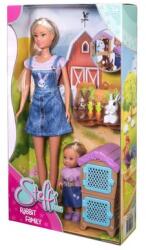 Simba Toys Papusa Simba Steffi Love - Familia de iepurasi Papusa