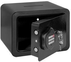 Rebel Seif electronic Rebel RB-7001, 2 chei de urgenta, otel, 23 x 17 x 17 cm, Negru (RB-7001)