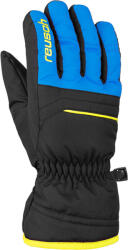 Reusch Alan Junior, black/brillant blue/safety yellow síkesztyű