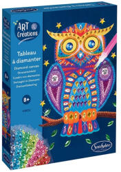 Sentosphère Kit creativ cu diamante / strasuri - Canvas Bufnita - Sentosphere (32560)