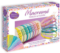 Sentosphère Kit creativ DIY - Bratari Macramé Perle si Flori - Sentosphere (80003)