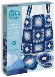 Sentosphère Kit creativ DIY de crosetat - Geanta albastra - Sentosphere (20601)