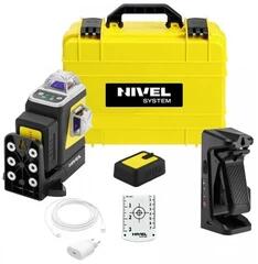 Nivel System Nivela laser cu linii Nivel System CLx3G MOTOR Verde | Raza de masurare: 0 - 30 m | 1 x 8 Ah acumulator + incarcator | In valiza (N3540)