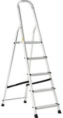 TOYA Scara cu platforma uz casnic Vorel Trepte: 5 | Inaltimea platformei: 0, 97 m | Aluminiu (17741)