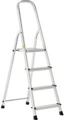 TOYA Scara cu platforma uz casnic Vorel Trepte: 4 | Inaltimea platformei: 0, 77 m | Aluminiu (17740)
