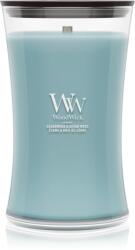 WoodWick Cedarwood & Ocean Moss lumânare parfumată cu fitil din lemn 610 g