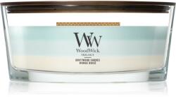 WoodWick Trilogy Driftwood Shores lumânare parfumată cu fitil din lemn 453.6 g