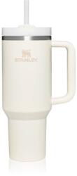 STANLEY Quencher H2. O FlowState Tumbler pahar din oțel inoxidabil cu pai mare Cream Tonal 1 buc
