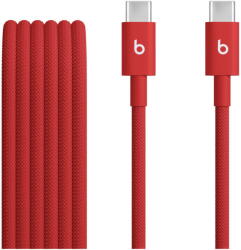 Apple Cablu Date / Incarcare Apple Beats USB-C la USB-C 1.5M Rosu (MDGF4EE/A)