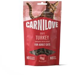 CARNILOVE Recompense moi pentru pisici CARNILOVE Soft Snack cu curcan și iarbă-mâței 50 g