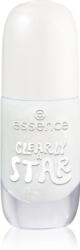 essence Gel Nail Polish géles körömlakk árnyalat 02 CLEARLY a STAR 8 ml