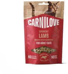 CARNILOVE Gustări crocante pentru pisici CARNILOVE Crunchy Snack cu miel și mure 50 g