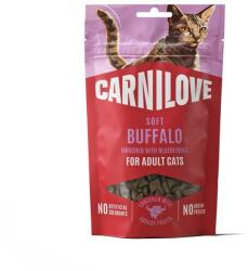 CARNILOVE Recompense moi pisici CARNILOVE Soft Snack 50 g cu bivol și afine