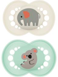 MAM Original 6+ months cumi Beige/ Turquoise 2 db