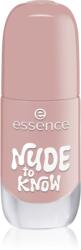 essence Gel Nail Polish géles körömlakk árnyalat 30 NUDE to KNOW 8 ml