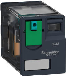 Schneider Electric Harmony Electromechanical Relays - RXM4GB1BD - RXM miniatűr relé, 4CO, 3A, 24VDC, tesztgomb, alacsony szintű (RXM4GB1BD)