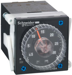 Schneider Electric Harmony Timer Relays - RE48AML12MW - 48x48mm panelre szerelhető multifunkciós időrelé, 2 CO, 5A, 24 - 240VAC/DC 11 tűs (RE48AML12MW)