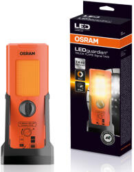 OSRAM LEDguardian TRUCK FLARE Signal TA19 2 az 1-ben figyelmeztető lámpa és fehér zseblámpa, 6 V, IP54 védettség, LR6 elemmel működik, LEDSL103 (LEDSL103)