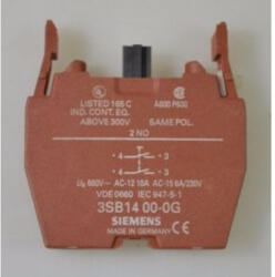Siemens 3SK1111-1AW20 biztonsági relé, 110-240VDC/AC 50/60Hz, 3NO (+1NC jelző), SIL: 3, PL: E (3SK11111AW20)