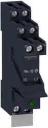 Schneider Electric Harmony Electromechanical Relays - RSB2A080P7PV - RSB interfész relé foglalattal, védődiódával, 2CO, 8A, 230VAC (RSB2A080P7PV)
