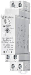 Finder 15.11. 8.230. 0400 dimmelhető elektronikus relé Slave (Max. 100W: kompakt, led fényforrás, max. 400W: elektromechanikus trafo) (15.11.8.230.0400)