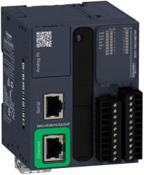 Schneider Electric Modicon M221 - TM221ME16R - gépvezérlő PLC, 16 I/O, relé kimenet, RS232/RS485, Ethernet Modbus TCP/IP, 24 VDC, könyv formátum (TM221ME16R)