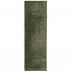 vidaXL HUARTE erdőzöld rövid szálú puha és mosható szőnyeg 80 x 250 cm (375092)