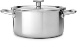 KitchenAid Caserola din inox KitchenAid MultiPly 24 cm, 4.9 L, cu capac din sticla (CC003260-001)